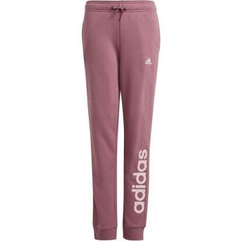 Pantalones Reebok Juvenil Cotton Lineal Rosado con insignia