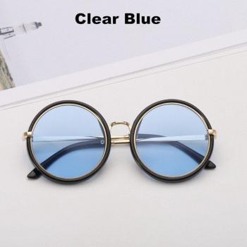 KOTTDO Children's Round Sunglasses Anti-Reflective
