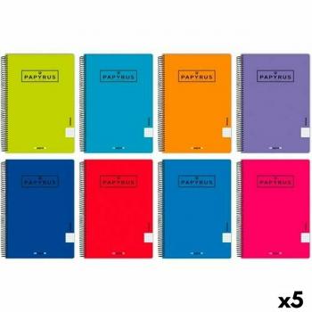 Set de Cuadernos Papyrus 80 Hoja cada uno – 5 unidades
