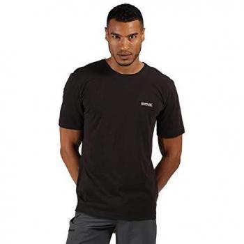 Men’s Regatta Tait Active Short Sleeve – 3XL, Black