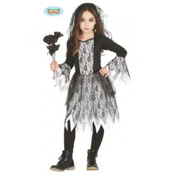 Lissy Geister Kinderkostüm Fiestas Guirca – Schwarzer Halloweenlook