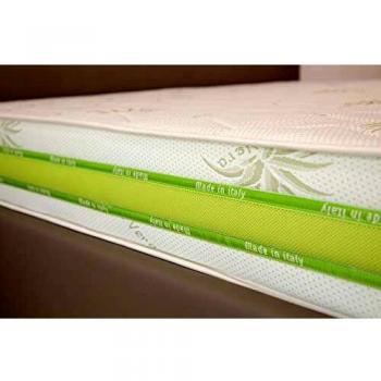 Soggiorno di Comfort 160x190 WaterFoam 18 cm Reali, rivestimento antibatterico Aloe Vera