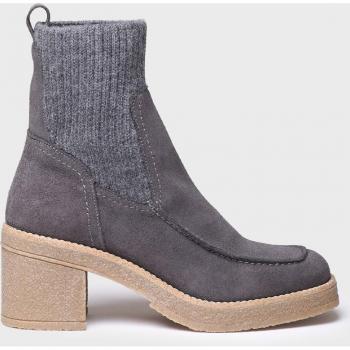 Botines de mujer Toni Pons de serraje con tacón
