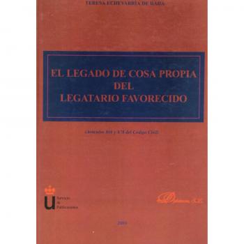 EL LEGADO DE COSA PROPIA DEL LEGATARIO FAVORECIDO. (Artículos 866 y 878 del Códi