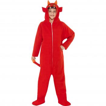 Smiffy Kinderkostüm: Unisex Teufel L – Komplettset mit Kapuze (55011)