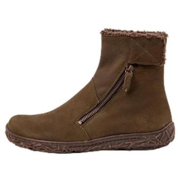 El Naturalista Femme 54571 Bottines Plat Vert