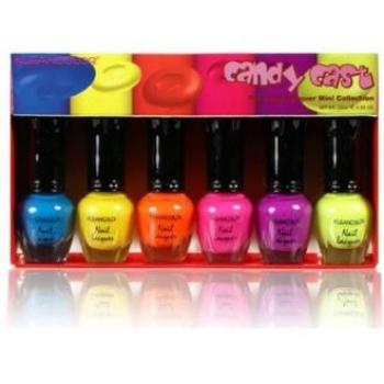 Set de 6 Vernis à Ongles Néon