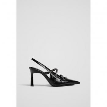 Tacchi Neri con Borchie Stradivarius 37