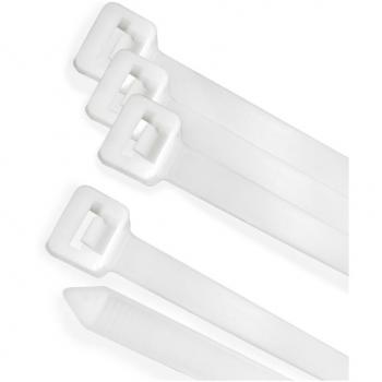 Fixation Câble Nylon 3,5 x 280 mm Couleur Naturelle (100 pièces)