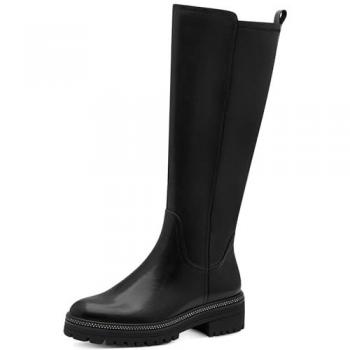 Marco Tozzi Damen Stiefel mit Blockabsatz und Dämpfung