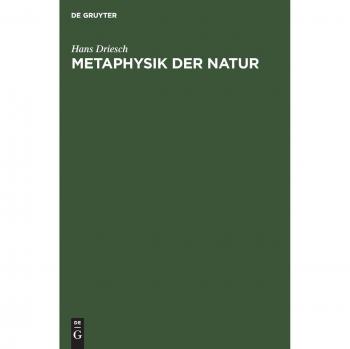 Metaphysik der Natur