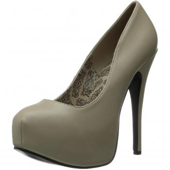 Bordello TEEZE-06 Cream PU UK 7, EU 40