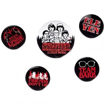 Anstecknadeln Stranger Things Charaktere