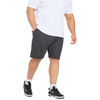 BadRhino Men's Diamond Quilted Jogger Shorts in Grey | Size: 2XL