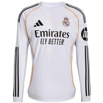 Camiseta real madrid 25/26 manga larga para la primera equipación