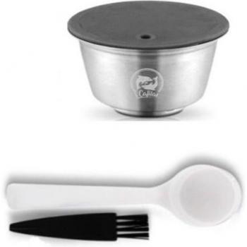 Accessoire de filtration réutilisable, acier inox, capsules café – machine Dolce Gusto