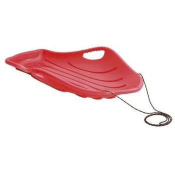 Prosperplast Bob Kinderschlitten Big, Kinderbob, aus Kunststoff, Zugseil, Haltegriff, ab 3 Jahre