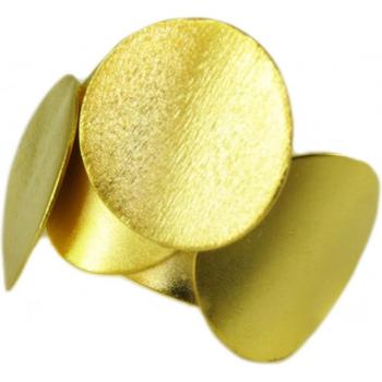 Bague 'Athena' Artisanale en Doré
