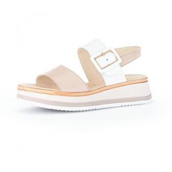 Gabor Klassische Keilsandalen lila/pink, Weite G, Größe 42