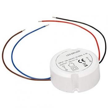 LED Transformator 12V, 0,5-12W, rund