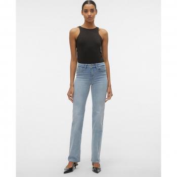 Jean en denim bleu clair taille XL