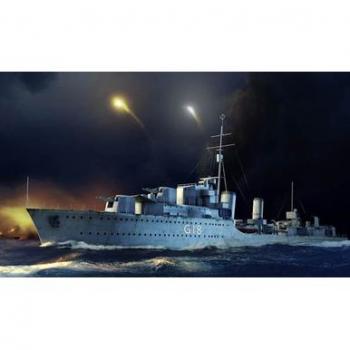 HMS Zulu 1941 Destroyer – Trumpeter 05332 in 1/350 Scale