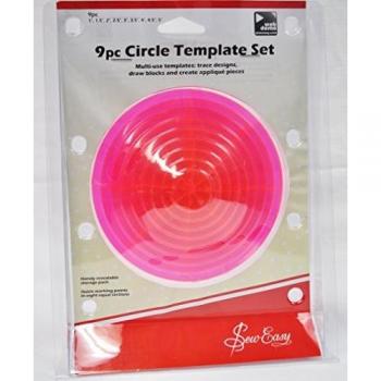 9 Piece Circular Template Kit