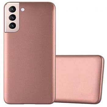 Sac de protection silicone TPU Cadorabo Galaxy S22 Métallique Or Rose