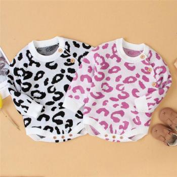 Jersey de Cuero de Leopardo para Recién Nacidos