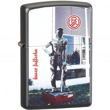 Zippo 27.1828 rouge/blanc manger rWE fuffzehn culture courte (noir mat)
