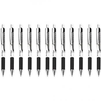 Zebra Z-Grip Flight Ball Point Pen 1.2mm Tip 0.6mm Line Black (Pack 12) 36478ZB