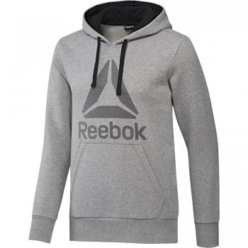 Reebok Sudadera con Capucha WOR BL CTN PLY, Hombre, Gris