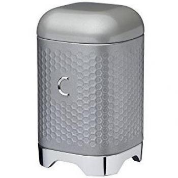 KitchenCraft Retro Coffee Canister, Grey