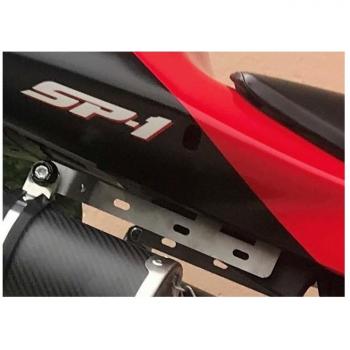 Marmitta GPR GPE Anniversary alta in titanio per Honda VTR 1000 SP-1 RC51