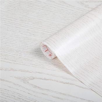 Pellicola Decorativa d‑c‑fix Legno Madreperla Bianco 45 cm × 200 cm