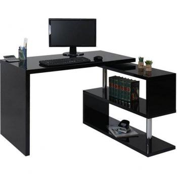 Stilvoller Bürotisch MCW-A68, hochglanz, 120x60cm