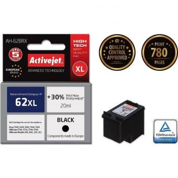Cartucho de tinta Activejet AH-62BRX Compatible Negro 1 pieza