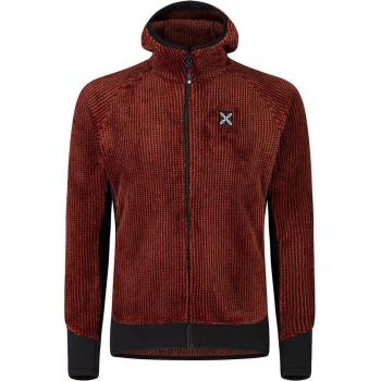 Montura Remix Fleece Hoodie (Red Matte / Black) – Medium