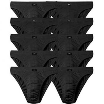 Slip H.I.S Herren Minislip 10 Stück Gr. 7 schwarz