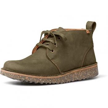 Botines unisex de piel con cordones