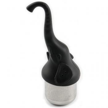 Accesorio de cocina para café y té, colador de silicona (elefante)