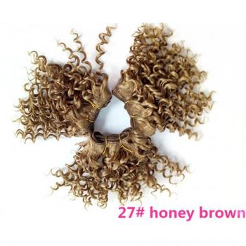 Extensiones de Cabello Corto Rizado Jerry