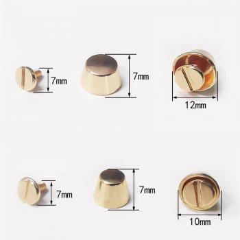 Accesorios DIY Remaches de Zinc 12MM