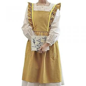 Robe de Jardinage Coton Japonais – Tablier Pochoir Cross