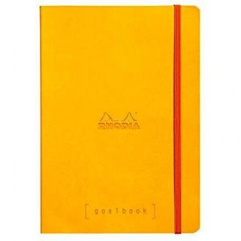 Daffodil Yellow Rhodiarama A5 Dot Notebook