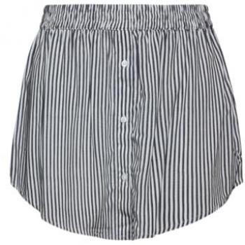 Damen Minirock CECIL in Blau mit Knopfdetails