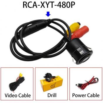 Rear View Camera for Mirror Monitor with RCA Plug