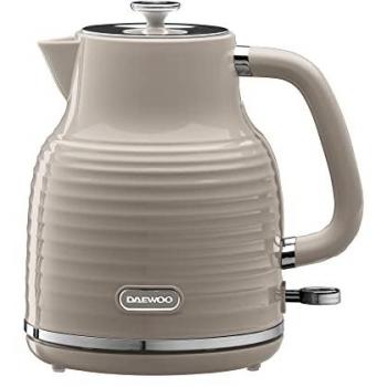 Sienna Cordless Jug Kettle 1.7 Litre 3KW Rapid Boil Taupe SDA2482GE