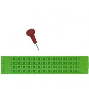 30-Cell Braille Writing Slate with Stylus