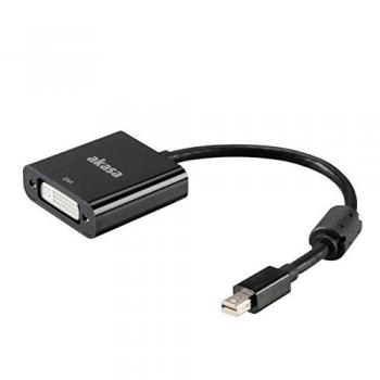Cavo Adattatore DVI-I Mini DisplayPort Akasa 20 cm